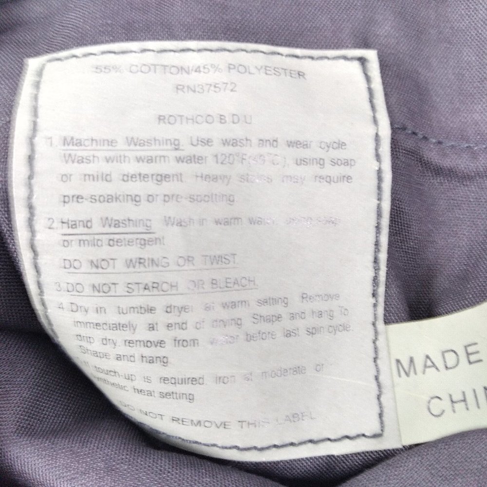 NWT Rothco Purple Camo Cargo Pants Small 27-31 - Picture 8 of 8